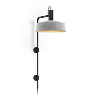 ROOMOR WALL 4.3, черный матовый + Felt серый