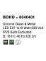 8040401 BOHO Novaluce светильник LED E27 1x12Вт 230В IP20