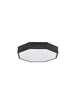 Sandy Black Aluminium Acrylic LED 24 Watt 220-240Volt 1380Lm 3000K IP20 D: 40 H: 6 cm