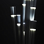 F14C01 01 Fabbian Giunco PT LED торшер с гибкими плафонами белый — фото 3