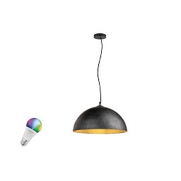Подвесной светильник SLV FORCHINI 50 SMART SET, Ø500 мм, с умной лампой Zigbee RGBW E27