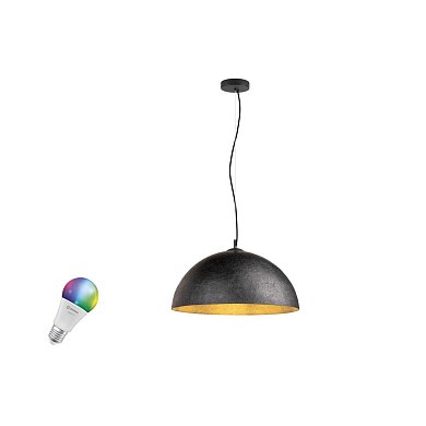 Подвесной светильник SLV FORCHINI 50 SMART SET, Ø500 мм, с умной лампой Zigbee RGBW E27