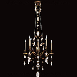 708640-3 Encased Gems 31" Round Chandelier люстра, Fine Art Lamps
