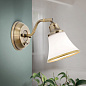 WA 2-1228/1 Patina Maja Orion настенное бра с коническим стеклянным абажуром — фото 1