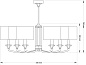 Люстра Kutek Classic Decor Lampshade DEC-ZW-6(P/A) — фото 1