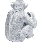 53042 Деко Статуэтка Baby Ape Silver 53см Kare Design