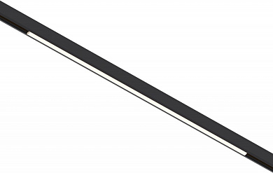 встраиваемый потолочный светильник узкого профиля с направленным световым потоком для магнитного трека 48V