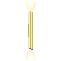 Настенные светодиодные светильники Led technology LOGIC WALL 2 R550 20.30 WB латунь