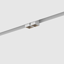 prologe 40 double downlight, on-track 48V, black & white