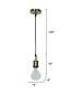 Edison Hanging With Diamond Shaped Led E27 Bulb подвесной светильник FOS Lighting EdisonAntq-Filament-Diamond-LED-HL1