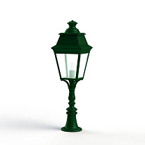 Avenue 3 N° 6; Clear glass E27 105W; Fir green