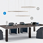Rotaliana Squiggle H3 LED SP L люстра матовый белый 1SQH300063HL0 — фото 1
