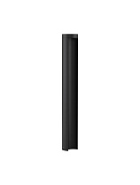 Dark Anthracite Aluminium & Clear Glass LED 9 Watt 470Lm 3000K 200-240 Volt Beam Angle 55º IP54 D: 9 H: 65 cm