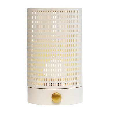 Mesh LED table lamp Dyberg Larsen настольная лампа белая 7262