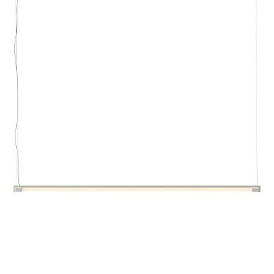 Fine Suspension Lamp подвесной светильник Muuto Grey - 120 CM FNSUS12002