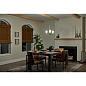Stamos 18" 3 Light Chandelier Brushed Nickel люстра 52435NI Kichler — фото 1