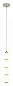10205/B Loft it Pearls подвесной светильник 4W 1200lm 4000K — фото 2