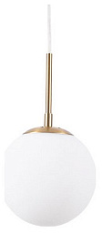 A1565SP-1PB Arte Lamp Volare подвесной светильник с белым шаром на подвесе