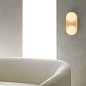 Бра Arteriors Glaze Large, керамика с кракелюром и матовое стекло — фото 8