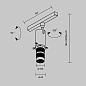 TR108-4-10W3K-DS-B Maytoni Gala Трековый светильник 10W Черный — фото 16