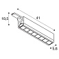 SLV 1004687 3Ph, SIGHT MOVE светильник 26Вт с LED 3000К, 2700лм, 120°, CRI&gt;90