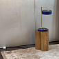 PMT 021DB Petite Machine Made By Hand Настольная лампа с металлической стойкой и матовым чёрным плафоном — фото 6