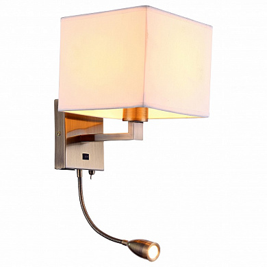 A9249AP-2AB Arte Lamp Hall бра с подсветкой 40W 180lm 3000K