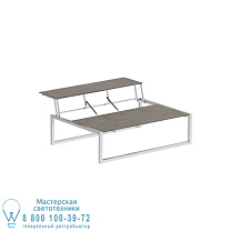 СТОЛ NINIX LOUNGE 150T SS EP-CERAMIC TERRA MARRONE Royal Botania