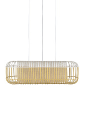 BAMBOO-OVAL-PENDANT Forestier Bamboo oval Подвесной светильник