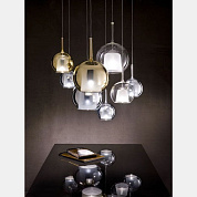 GLO Large - Suspension/Verre transparent