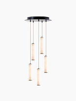 Подвесной светильник Heathfield 5 Light Cluster — Нула; Черненая бронза