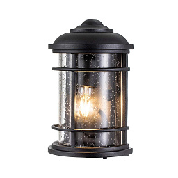 Настенный уличный светильник Lighthouse Feiss FE-LIGHTHOUSE-7-BLK текстурированный черный