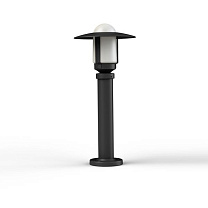 Newpark N° 4; Frosted glass E27 105W; Dark black