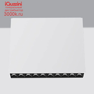QI64 Laser Blade XS iGuzzini Ceiling-mounted linear HC - 10 cells - Flood beam