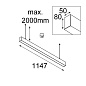 Esseldi suspension LED down GI подвесной светильник Modular