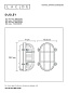 11891/20/02 Dudley уличный настенный светильник Lucide