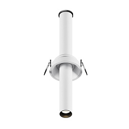 C140RS-L300-7W3K-W Maytoni Focus встраиваемый потолочный светильник белого цвета