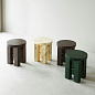 608221 Normann Copenhagen Fyr Табурет из сосны, темно-коричневый — фото 4