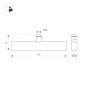 039295 Arlight Светильник ART-APRIORI-FLAT-L500-15W Warm3000 (GD, 120 deg, 48V) — фото 1