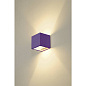 148018 SLV PLASTRA CUBE QT14 WL white настенный кубический светильник — фото 26