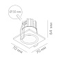 Встраиваемый светильник CITY MINI 7.30 W FW Led Techology — фото 1