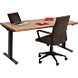 84952 Письменный стол Harmony Black 160x80 Kare Design