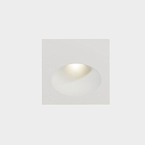 Recessed wall lighting IP65 Bat Square Oval LED 2.2W 3000K White 46lm