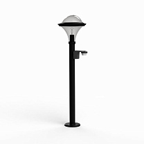 Dallas N° 8; Smoked polycarbonate E27 75W Detector; Dark black
