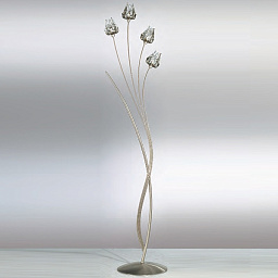 266/4P Brushed nickel V286/144/22 IDL Medusa Торшер