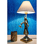 Hand Crafted Indian Village Bed Lamp настольная лампа FOS Lighting Been-Taper-TL1