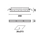 QJ64 Laser Blade XS iGuzzini Minimal section 15 LEDs - Wall Washer