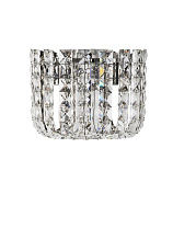 Chrome Metal & Crystal LED 12Watt 220-240Volt 804Lm IP20 3500K L: 26.5 W:16.5 H:20.3 cm