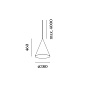 Подвесной светильник DINOR 1.0 LED Wever & Ducre — фото 6