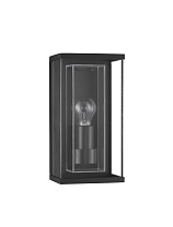 Dark Anthracite Die-Casting Aluminum & Clear Glass LED E27 1x12 Watt 220-240 Volt Bulb Excluded IP65 L: 15.2 W: 12.2 H: 29.5 cm